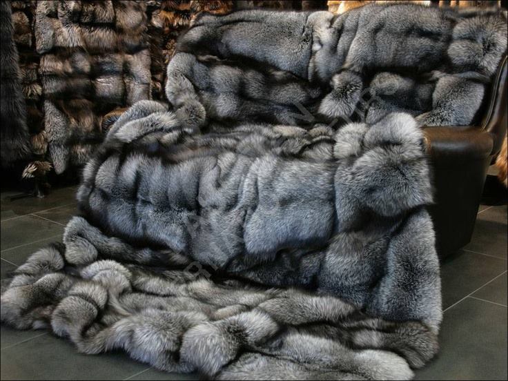 Fur in the decor .